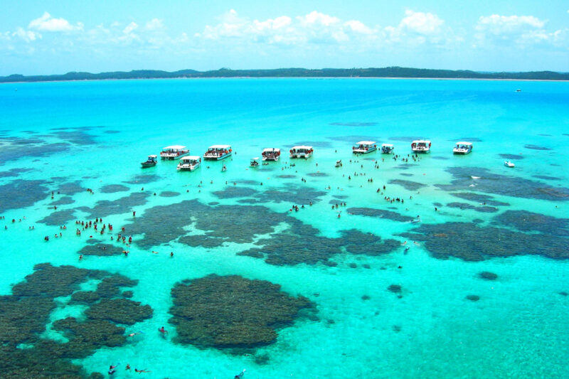 Praia de Maragogi sem catamarã